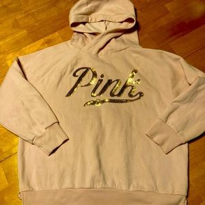 PINK VS HOODED SWEATSHIRT